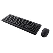 Kit Trust Primo tastatura standard, mouse wireless optic, rezoltie maxima 1200 DPI, negru