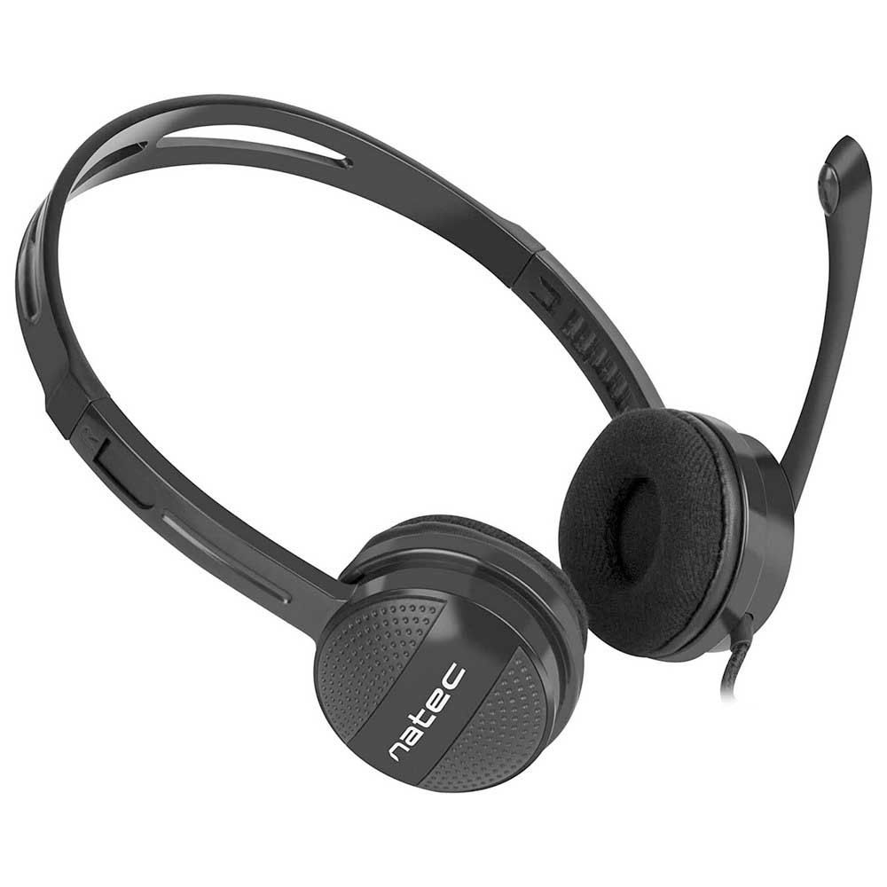 NATEC NSL-1295 Natec HEADSET CANARY WITH MICROPHONE BLACK
