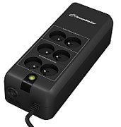 POWERWALK VFD 600 APFC FR UPS Power Walker Standby/Off-line 600VA 4x FR C10 (10A)+2x FR C10 OUT