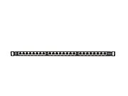 LANBERG PPS6-0024-B Lanberg Patch Panel 24 port 0.5U, cat. 6, shielded, black