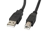 LANBERG CA-USBA-10CC-0018-BK Lanberg cable USB 2.0 AM-BM 1.8m black