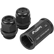 LANBERG AD-RJ45-OS6-IP67 Lanberg RJ45 INLINE COUPLER IP67 CAT.6 FTP WATERPROOF