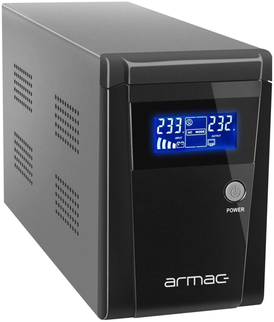 ARMAC O/1000E/LCD Armac UPS OFFICE Line-Interactive 1000E LCD 3x 230V PL OUT, USB
