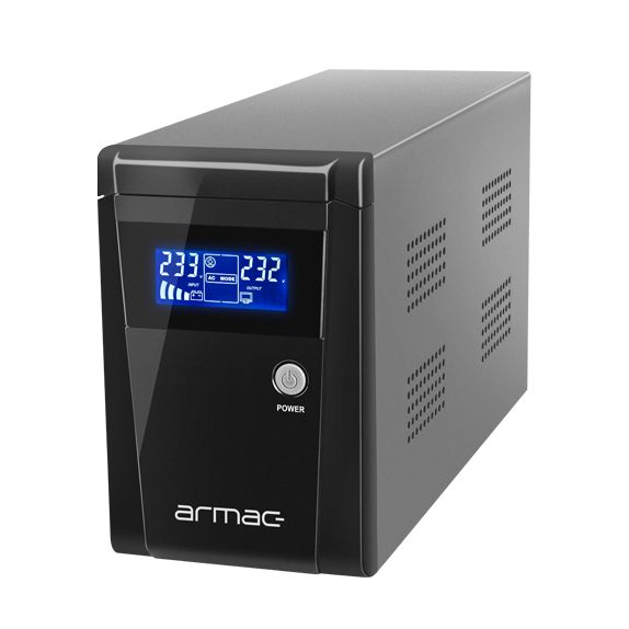 ARMAC O/1000F/LCD Armac UPS OFFICE Line-Interactive 1000F LCD 3x SCHUKO 230V OUT, USB