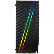 AEROCOOL AEROPGSSTREAK-A-BKRG Carcasa ATX Aerocool STREAK RGB USB 3.0 - DOUBLE RGB STRIP 1x80mm FAN