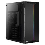 AEROCOOL AEROPGSSPLIT-A-BKRGB Carcasa ATX Aerocool SPLIT RGB USB 3.0 - RGB STRIP 1x120mm FAN