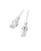 Lanberg LANBERG PCU5-20CC-0025-S Lanberg Patchcord RJ45 cat. 5e UTP 0.25m Gray, 10-Pack