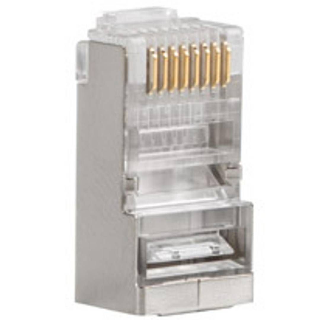 LANBERG PLS-5020EZ Lanberg Plug RJ-45 FTP CAT5E 8P8C (20PCS) Pass-Trough