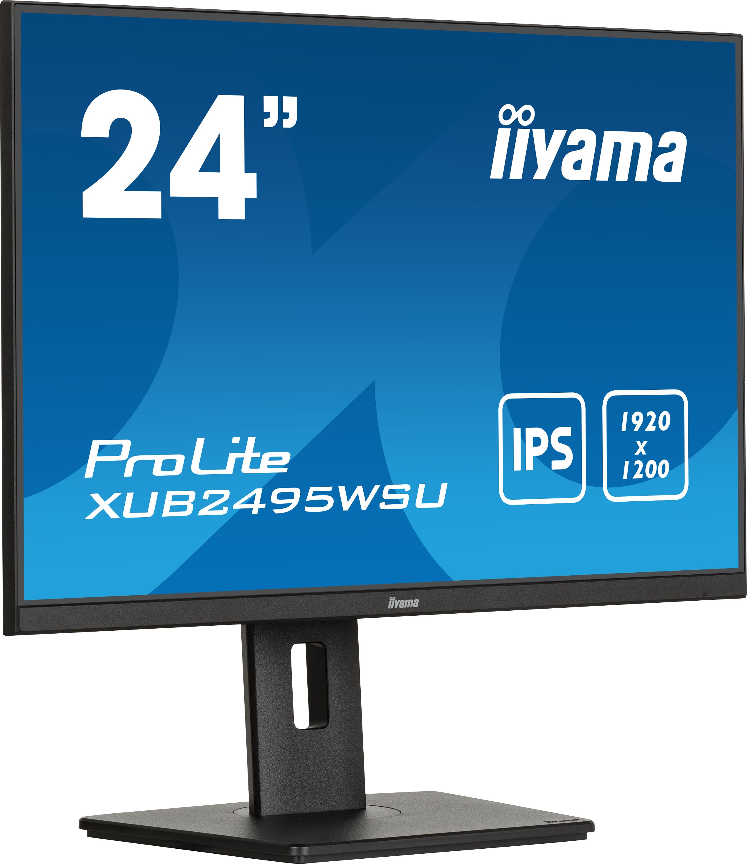 Monitor 24.1 inch LED IIyama ProLite XUB2495WSU-B7 1920 x 1200 pixeli, 75 Hz, 4 ms, Negru