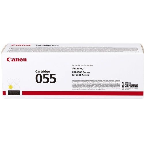 Cartus toner Canon 3013C002 ,Galben ,2100 pagini ,Original (CRG055y) 