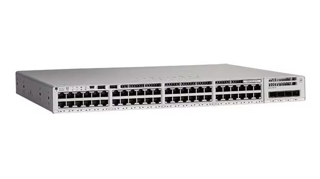 Switch Cisco C9200-48PL-E, 48 porturi 100/1000/10000 MBps
