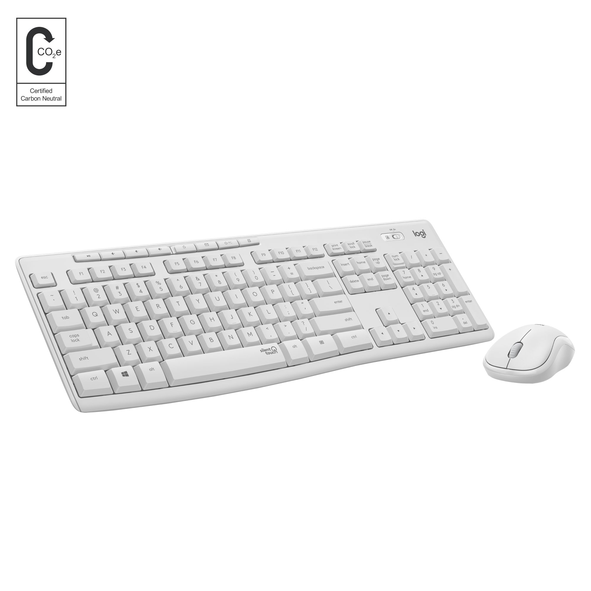 MK295 SILENT WIRELESS COMBO/OFF WHITE - CH - CENTRAL