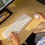 MK295 SILENT WIRELESS COMBO/OFF WHITE - CH - CENTRAL