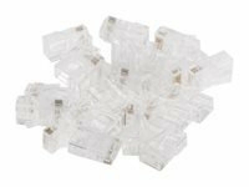 LANBERG PLU-5020EZ Lanberg Plug RJ-45 UTP CAT5E, 8P8C (20PCS) Pass Trough