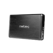 NATEC NKZ-0448 Natec RHINO External USB 3.0 enclosure for 3.5 SATA HDDs, black aluminum
