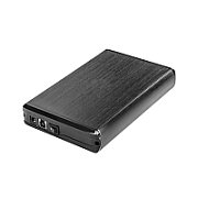 NATEC NKZ-0448 Natec RHINO External USB 3.0 enclosure for 3.5 SATA HDDs, black aluminum