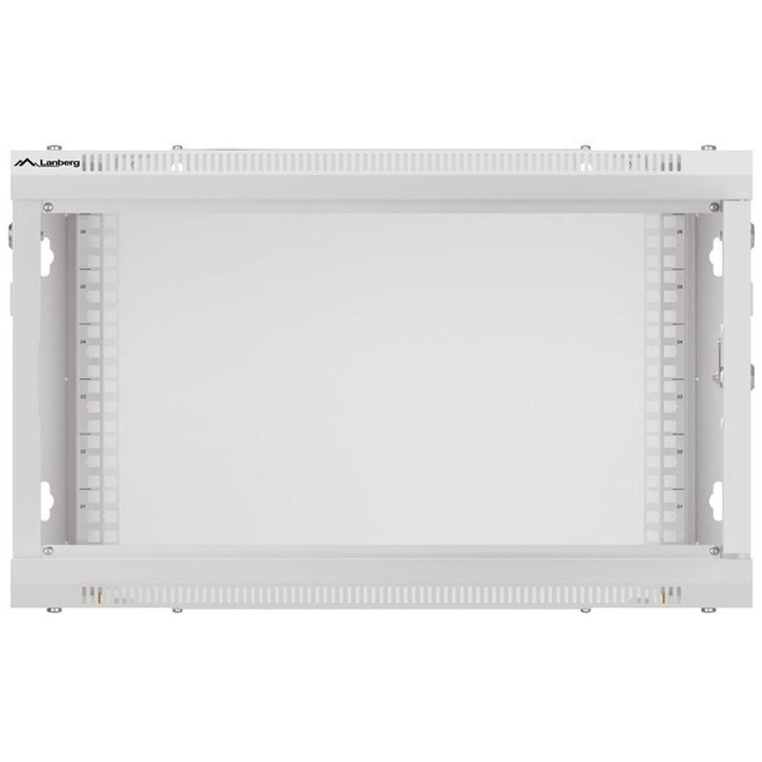 LANBERG WF01-6606-10S Lanberg wall-mounted rack 19 demounted flat pack 6U/600x600mm gray