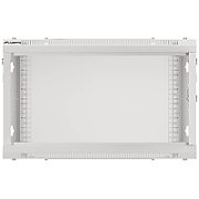 LANBERG WF01-6606-10S Lanberg wall-mounted rack 19 demounted flat pack 6U/600x600mm gray