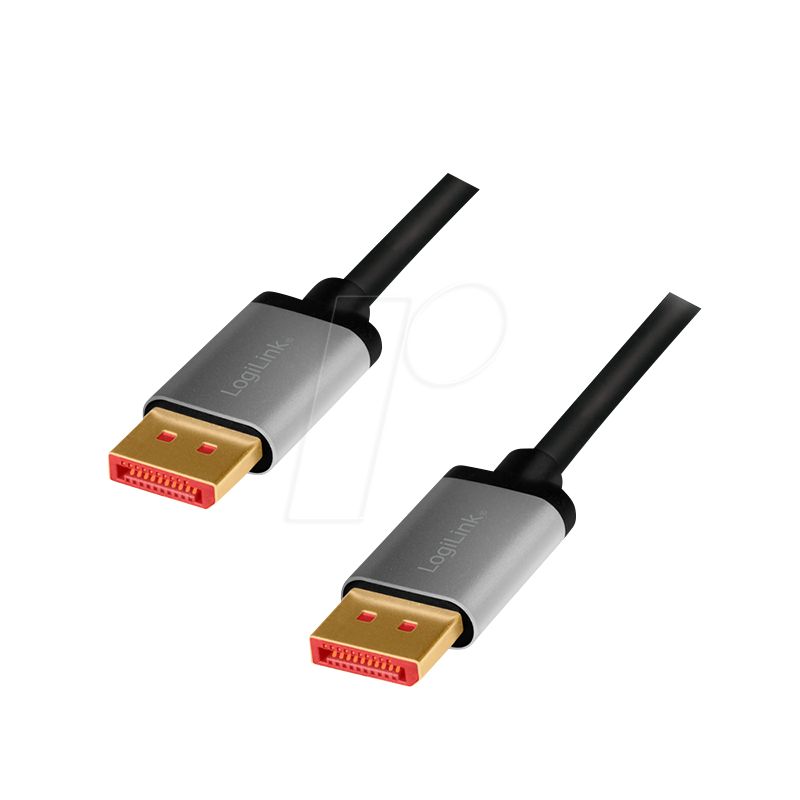 CABLU video LOGILINK, DisplayPort (T) la DisplayPort (T), 3m, conectori auriti, rezolutie maxima 8K (7680 x 4320) la 60 Hz, negru,  CDA0106  (timbru verde 0.8 lei)