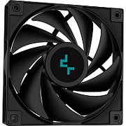 COOLER DeepCool  LS520S Zero Dark , racire lichid, skt. Intel LGA 1700/1200/115x, AMD AM5/AM4, radiator aluminiu, pompa 3100 RPM, fan 2x120mm, 500 - 2500 rpm, conector 4-pin, White LED, negru,  R-LS520-BKNNMM-G-1  (timbru verde 2 lei)
