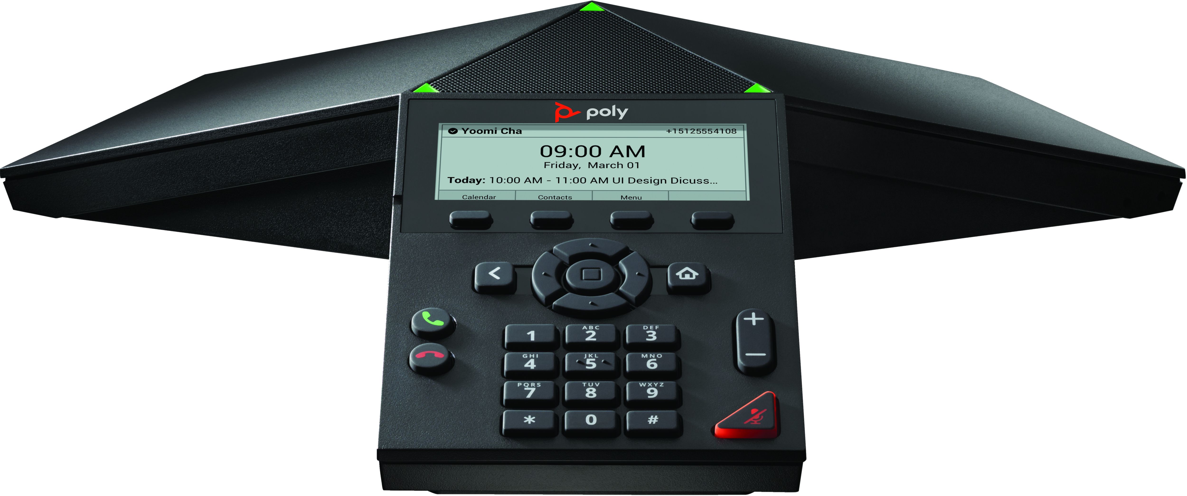 Poly Trio 8300 IP Conference Phone and PoE-enabled No Radio
