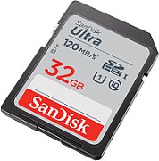 SANDISK ULTRA 32GB SDHC MEMORY/CARD 120MB/S 3-PACK