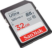 SANDISK ULTRA 32GB SDHC MEMORY/CARD 120MB/S 3-PACK