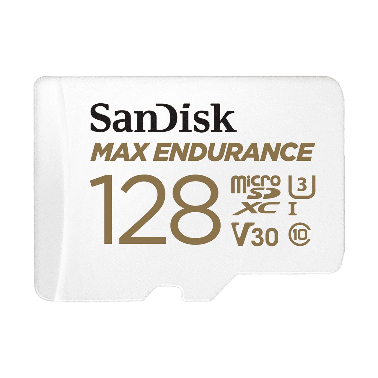 MAX ENDURANCE MICROSDHC/128GB CARD WITH ADAPTER