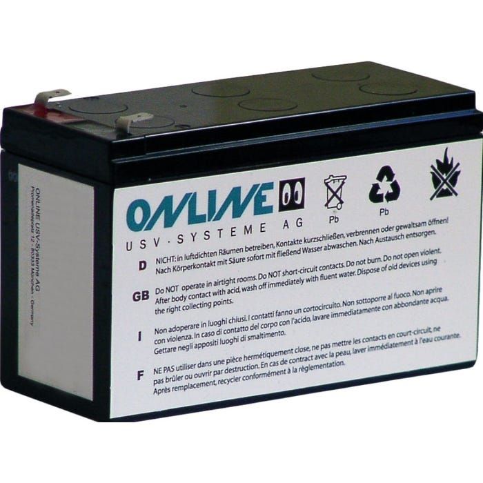 ONLINE USV-Ersatzbatterie für Yunto 1500+++