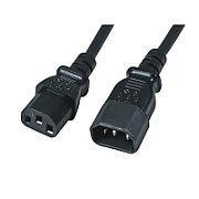 3M POWER CORD C13-C14 - BK/EXTENSION F/M 3 X 1.00/MM