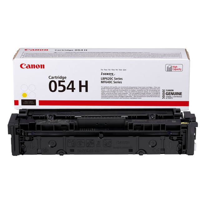 Cartus toner Canon 3025C002 ,Galben ,2300 pagini ,Original (CRG054HY) 
