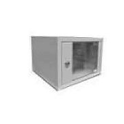 ASM CL-19 06U Wallmount cabinet 19 6U, 550x350mm, grey RAL 7035