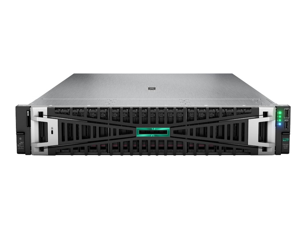 Server HPE ProLiant DL380 Gen11, Rack 2U, Intel Xeon Silver 4514Y (16 C / 32 T, 2.0 GHz - 3.4 GHz, 30 MB cache, 150 W), 32 GB DDR5 ECC, fara stocare, 8 x SFF, 1000 W, Fara sistem de operare