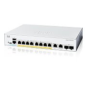 Switch Cisco C1300-8FP-2G, 8 porturi 10 / 100 / 1000 MBs