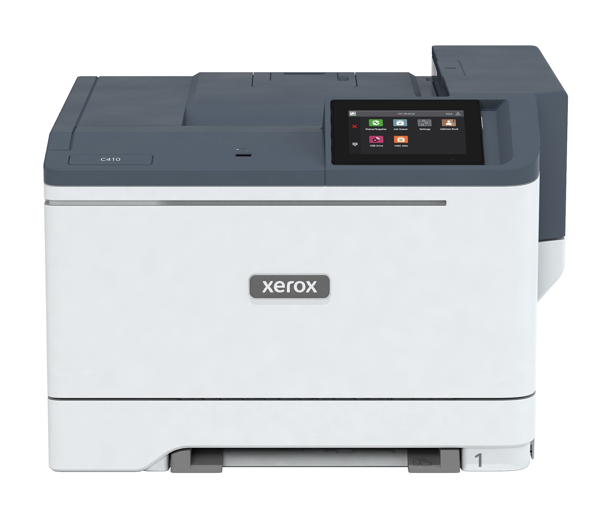 Imprimanta laser color Xerox C410V_Z, A4, duplex, ADF, USB 2.0, Wi-Fi, Bluetooth, 40 ppm negru, 40 ppm color