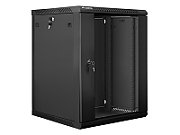 LANBERG WF01-6615-10B Lanberg wall-mounted rack 19 demounted flat pack 15U/600x600mm black