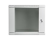 LANBERG WF01-6609-10S Lanberg wall-mounted rack 19 demounted flat pack 9U/600x600mm gray