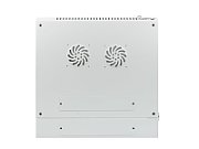 LANBERG WF02-6606-10S Lanberg wall-mounted double section rack 19 flat pack 6U/600x600mm grey