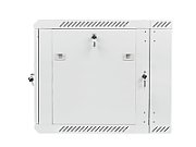 LANBERG WF02-6609-10S Lanberg wall-mounted double section rack 19 flat pack 9U/600x600mm grey