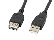 LANBERG CA-USBE-10CC-0030-BK Lanberg extension cable USB 2.0 AM-AF 3m black
