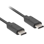 LANBERG CA-CMCM-10CU-0010-BK Lanberg cable USB-C M/M 2.0 1M Black
