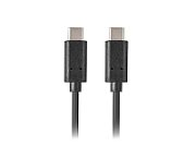 LANBERG CA-CMCM-10CU-0010-BK Lanberg cable USB-C M/M 2.0 1M Black