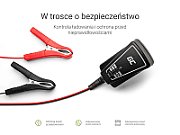 GREENCELL ACAGM06 Automatyczna Ladowarka, Prostownik Green Cell do akumulatorow 6V / 12V (1A)