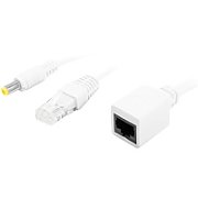 LANBERG AD-POE-0015-W Lanberg PoE Injector Passive UTP Kit, 0,15m