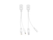 LANBERG AD-POE-0015-W Lanberg PoE Injector Passive UTP Kit, 0,15m