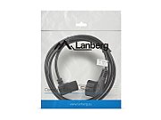 LANBERG CA-C13C-12CC-0018-BK Lanberg power computer cable VDE 90 angled CEE 7/7-> C13 1.8m