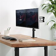 DESK MOUNT DUAL MONITOR ARM/UP TO 32IN MONITORS DUAL SWIVEL