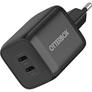 OB STANDARD EU WALL CHARGER 65W/GAN - 1X USB-C 45W + 1X USB-C 20