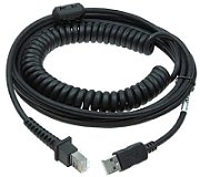 CABL USB TYPE A TPUW COILED PWR/OFF TERMINAL 5M BLK PWR