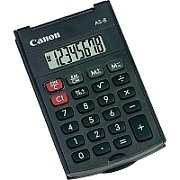 CANON AS8 HANDHELD CALCULATOR 8DIG